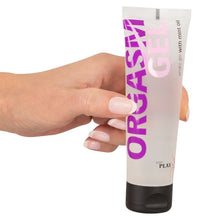 Gel pentru masaj intim JUST PLAY Orgasm Gel, cu ulei de mentă, pentru creșterea libidoului feminin și orgasm intens, 80 ml