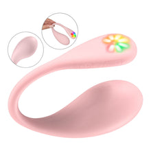 Vibrator interactiv KIIROO SPOT, cu lumini LED curcubeu, control prin aplicație, 6 funcții de vibrație, rezistent la apă, roz