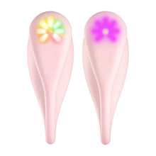 Vibrator interactiv KIIROO SPOT, cu lumini LED curcubeu, control prin aplicație, 6 funcții de vibrație, rezistent la apă, roz