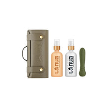 Kit cadou LáNuaVibrator bullet Ultra + Lubrifiant cu aromă de MIERE ȘI VANILIE + Spray curățare jucării sexuale + Geantă de călătorie (PTS)