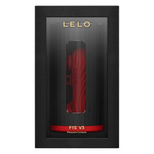 Masturbator automat LELO F1S V3 Pleasure Console, control prin aplicație, 7 funcții de vibrații sonice, negru cu roșu