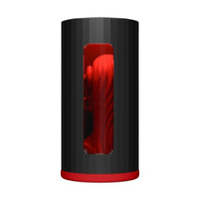 Masturbator automat LELO F1S V3 Pleasure Console, control prin aplicație, 7 funcții de vibrații sonice, negru cu roșu