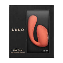 Vibrator dublu LELO IDA WAVE, pentru clitoris și punctul G, control prin aplicație, funcție de rotație, 10 funcții de vibrație, portocaliu