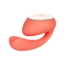 Vibrator dublu LELO IDA WAVE, pentru clitoris și punctul G, control prin aplicație, funcție de rotație, 10 funcții de vibrație, portocaliu