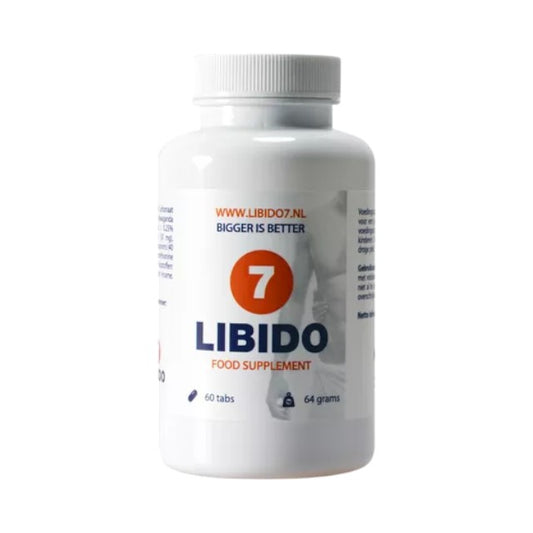 Capsule LIBIDO7 Penis Enlargement, pentru mărirea penisului, cu Muira Puama, 60 buc