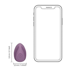 Vibrator pentru deget LOVELINE Finger Vibrator, pentru clitoris și zone erogene, 10 funcții de vibrație, rezistent la apă, mov