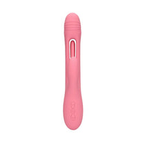 Vibrator rabbit LOVELINE Flapping G-Spot Rabbit Vibrator, cu funcție de lovituri ritmice, 21 funcții de vibrație, roz