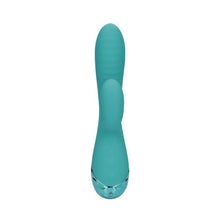 Vibrator rabbit LOVELINE Inflatable Rabbit Vibrator, cu funcție de umflare pentru stimularea punctului G, 10 funcții de vibrație, albastru