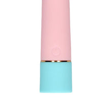 Vibrator LOVELINE Mini Rabbit Vibrator with USB Charger, cu design pentru stimulare versatilă, 10 funcții de vibrație, 17.5 cm, roz