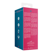Vibrator LOVELINE Non-Phallic Vibrating Dildo Large, cu ventuză, compatibil cu ham strap-on, 10 funcții de vibrație, 19.8 cm, roșu