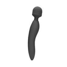 Aparat de masaj LOVELINE Powerful Wand Vibrator, pentru corp și zone intime, 20 funcții de vibrație, gri