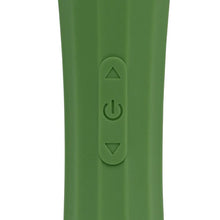 Aparat de masaj LOVELINE Powerful Wand Vibrator with Still Handle, pentru corp și zone intime, 40 funcții de vibrație, verde