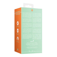 Vibrator LOVELINE Ribbed Mini Vibrator with USB Charger, cu striații pentru stimulare versatilă, 10 funcții de vibrație, 12.2 cm, verde