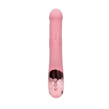 Vibrator rabbit LOVELINE Rotating Beads Rabbit Vibrator, cu perle rotative, 10 funcții de vibrație, lungime 22.5 cm, roz