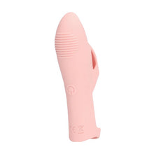 Vibrator pentru deget LOVELINE Silicone Finger Vibrator, pentru stimularea clitorisului, 7 funcții de vibrație, roz