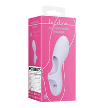 Vibrator pentru deget LOVELINE Silicone Finger Vibrator, pentru stimularea clitorisului, 10 funcții de vibrație, mov