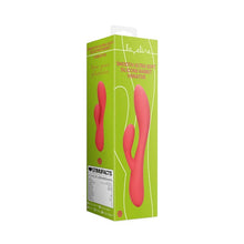 Vibrator rabbit LOVELINE Smooth Ultra Soft Silicone Rabbit Vibrator, pentru clitoris și punctul G, 10 funcții de vibrație, roz