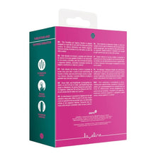 Vibrator dublu LOVELINE Thrusting and Tapping, cu funcție de penetrare automată, 22 funcții de vibrație, culoarea roz