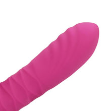 Vibrator dublu LOVELINE Thrusting and Tapping, cu funcție de penetrare automată, 22 funcții de vibrație, culoarea roz
