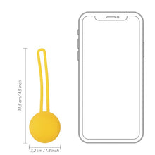 Set bile kegel LOVELINE Thumping Kegel Ball Exercise Set, pentru tonifierea mușchilor pelvieni, rezistente la apă, galben