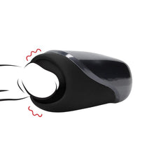 Masturbator automat LOVELINE Vibrating Masturbator, 10 funcții de vibrație, rezistent la apă, culoare negru