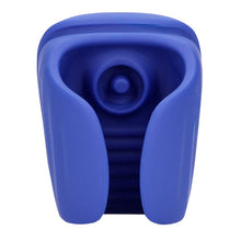 Masturbator automat LOVELINE Vibrating and Pulse Wave Stroker, cu funcție de pulsație, 10 funcții de vibrație, albastru