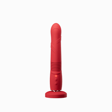 Vibrator LOVENSE Gravity, control prin aplicație, cu funcție de penetrare automată, vibrații nelimitate, 27 cm, roșu