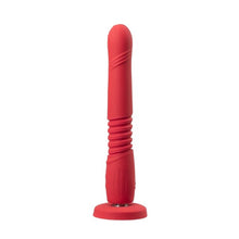 Vibrator LOVENSE Gravity, control prin aplicație, cu funcție de penetrare automată, vibrații nelimitate, 27 cm, roșu