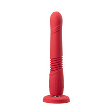 Vibrator LOVENSE Gravity, control prin aplicație, cu funcție de penetrare automată, vibrații nelimitate, 27 cm, roșu
