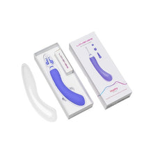 Vibrator multifunctional LOVENSE - HYPHY, control prin aplicatie, pentru stimularea punctului G si a clitorisului, culoarea mov si alb, 25 cm