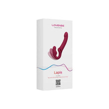 Vibrator cu dubla penetrare LOVENSE - LAPIS, control prin aplicatie, stimuleza puncul G, clitorisul si prostata la barbati, 25.40 cm, roz