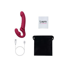 Vibrator cu dubla penetrare LOVENSE - LAPIS, control prin aplicatie, stimuleza puncul G, clitorisul si prostata la barbati, 25.40 cm, roz