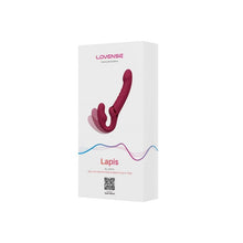Vibrator cu dubla penetrare LOVENSE - LAPIS, control prin aplicatie, stimuleza puncul G, clitorisul si prostata la barbati, 25.40 cm, roz