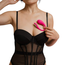 Vibrator LOVENSE Lush Mini, pentru stimularea clitorisului și punctului G, control prin aplicație, până la 7000 vibrații / minut, roz