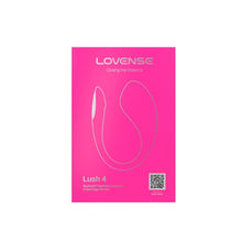 Vibrator LOVENSE Lush 4, pentru stimularea clitorisului și punctului G, control prin aplicație, până la 7000 vibrații pe minut, roz