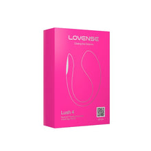Vibrator LOVENSE Lush 4, pentru stimularea clitorisului și punctului G, control prin aplicație, până la 7000 vibrații pe minut, roz