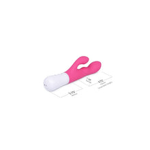 Vibrator rabbit LOVENSE Nora Rotator, cu stimulator dublu, control prin aplicație, funcție de rotație, funcții de vibrație nelimitate, roz