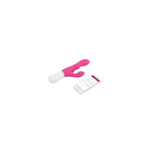 Vibrator rabbit LOVENSE Nora Rotator, cu stimulator dublu, control prin aplicație, funcție de rotație, funcții de vibrație nelimitate, roz