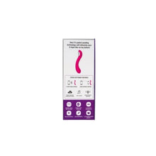 Vibrator LOVENSE - OSCI 2, control prin aplicatie, pentru stimularea punctului G, 10 functii de vibratie, 25 cm, culoarea roz
