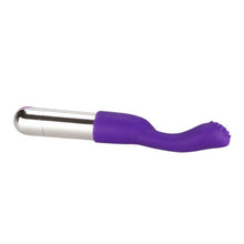 Vibrator LOVETOY Joy Versatile Tickler, pentru clitoris și zone erogene, cu 10 funcții de vibrație, rezistent la apă, mov cu argintiu
