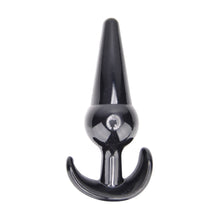 Set Plug Anal LovingJoy - Training, material moale si flexibil, negru, 12.75 cm, 11 cm, 9.5 cm, 9 cm