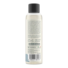 Ulei de masaj LUXURIA Bio Snow Flower, cu uleiuri naturale, fără parabeni, aromă fructată și florală, 100 ml (albastru)