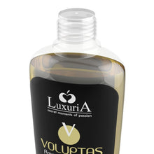 Gel pentru masaj LUXURIA Voluptas Vanilla, cu efect de încălzire, aromă naturală de vanilie, 100 ml