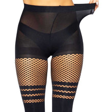 Dresuri LegAvenue - Pantyhouse Hosiery, nergu, marime universala (Model 9999)