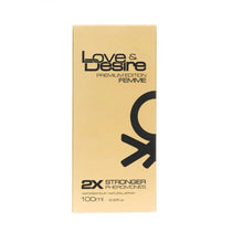 Parfum natural cu feromoni, Love & Desire GOLD, SHS,pentru femei, 100 ml