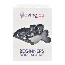 Set 8 jucarii erotice LovingJoy - Beginner’s Bondage Kit, BDSM, negru N11024