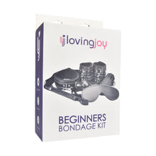 Set 8 jucarii erotice LovingJoy - Beginner’s Bondage Kit, BDSM, negru N11024