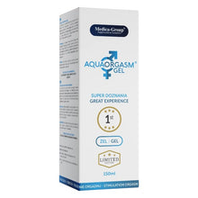 Gel MEDICA-GROUP Aqua Orgasm Gel, unisex, pentru stimulare și intensificare orgasm, efect de răcire, 150 ml