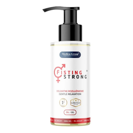 Lubrifiant anal MEDICA-GROUP Fisting Strong, pentru relaxare anală, pe bază de apă, cu efect de răcire, 150 ml