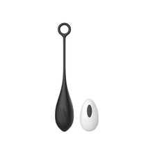 Ou vibrator MINA Divine Love Egg, control prin telecomandă, 10 funcții de vibrație, rezistent la apă, negru